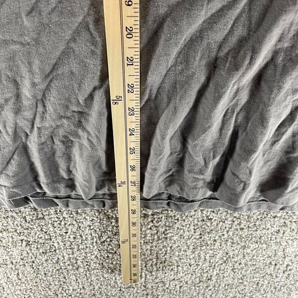 Polo Ralph Lauren Shirt Adult 2XL XXL Gray‎ V Neck Long Sleeve Pony Rugby Logo - Picture 9 of 11